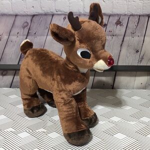 Build a bear Rudolph the red nose reindeer